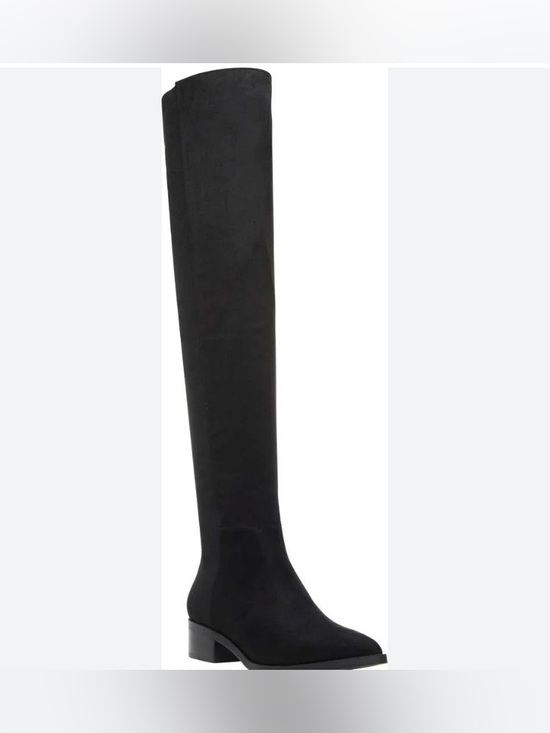 Steve Madden Black Over-the-Knee Women's Boots | Stretch Tall Flat Boot NWOB 7 - Picture 12 of 12